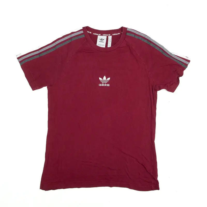 ADIDAS Maroon T-Shirt M