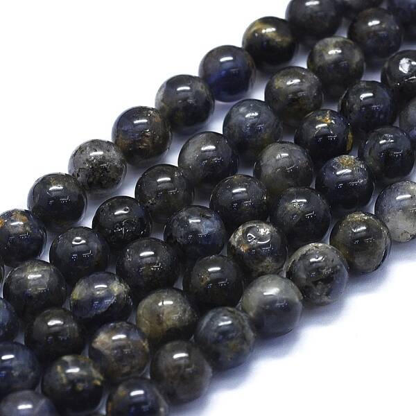 Natural Iolite Beads Strands