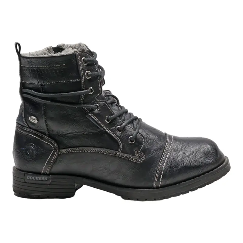 DOCKERS Ankle Boots Black Synthetic Mens UK 9