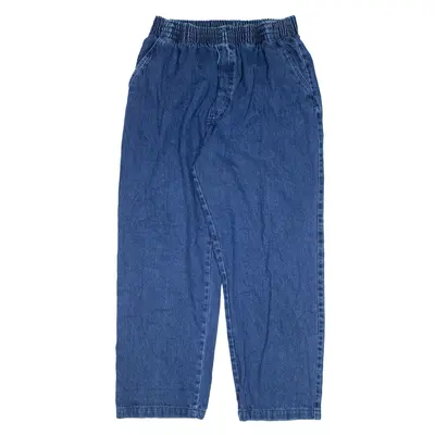 BUCK & BUCK Jeans Blue Denim Relaxed Tapered Womens W26 L27