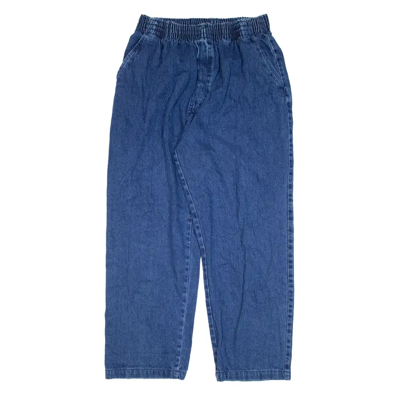 BUCK & BUCK Jeans Blue Denim Relaxed Tapered Womens W26 L27