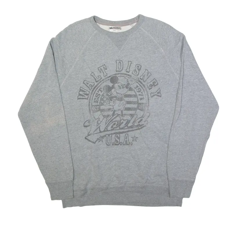 DISNEY USA Sweatshirt Grey Mens L