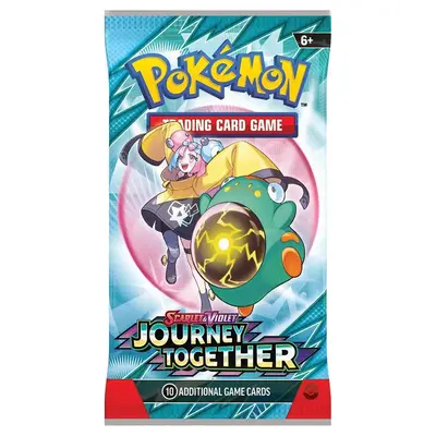 Pokemon TCG: Scarlet & Violet - Journey Together Booster Pack [sv09] English Version - 10 Cards Per Pack Sealed Hobby Box