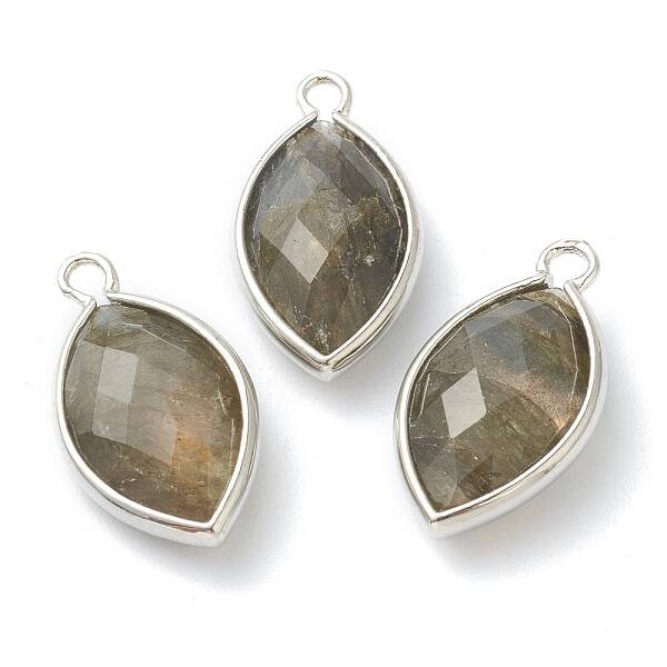 Natural Labradorite Pendants