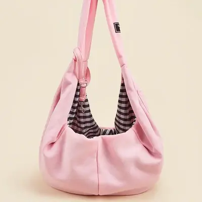 Small Dogs And Cats With Outdoor Bags Single Crossbody Bags Suitable For Puppy And Kitten Outings Pink Chest Backpack New Arr...