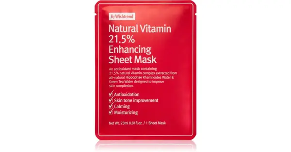 By Wishtrend Natural Vitamin Strengthening Fabric Mask 23ml