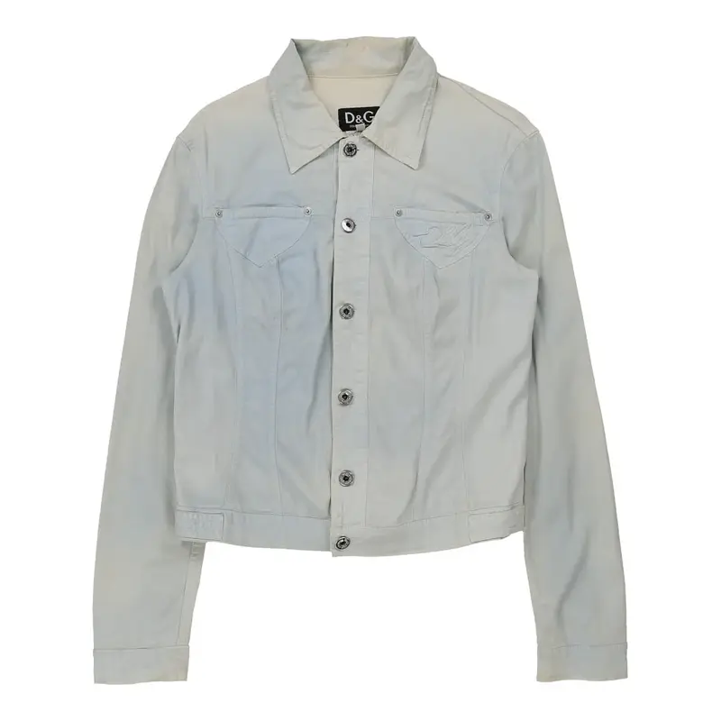 Dolce & Gabbana Denim Jacket - Medium Blue Cotton | Size: medium