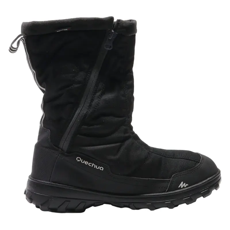 DECATHLON Snow Boots Black Synthetic Mens UK 6.5