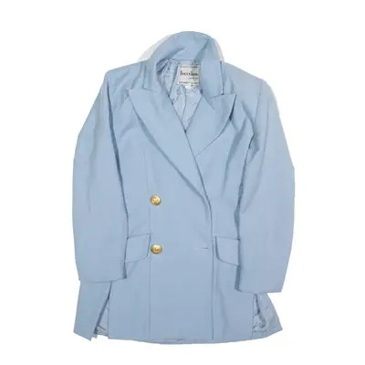 KIVESTIAMO Pea Jacket Blue Womens S
