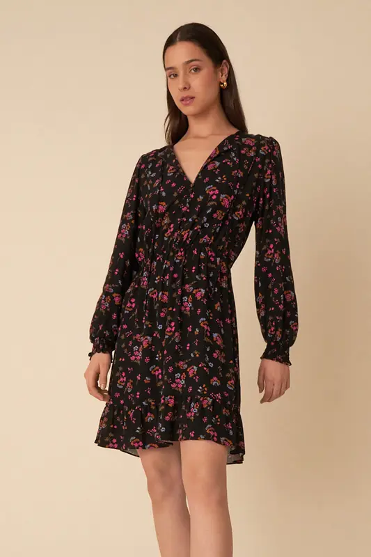Dress Estela Myrtille | Color: MYRTILLE | Size: 1-S