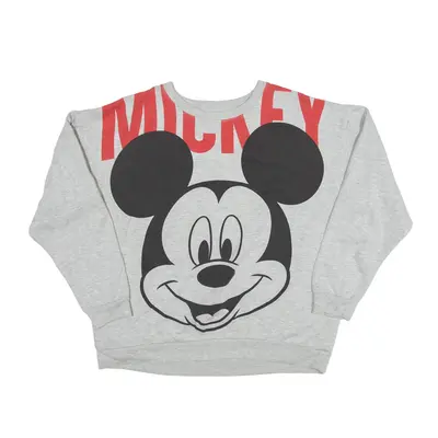 DISNEY Mickey Mouse Sweatshirt Grey Boys L