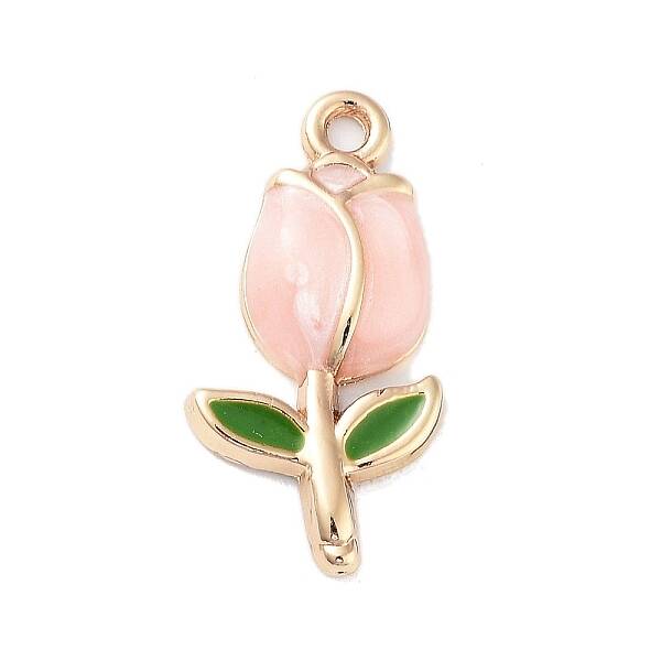 Golden Plated Alloy Enamel Pendants