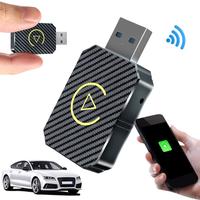 2-in-1 Android Car Wireless & Carplay Wireless Adapter, Switch from Wired to Wireless, Dongle for Cars with AA & Carplay, USB...