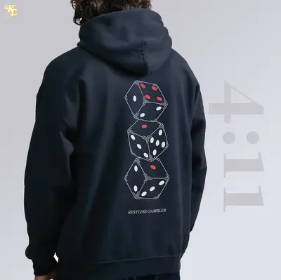 Effectively Immortal Restless Gambler JuJutsu Kaisen Hoodie