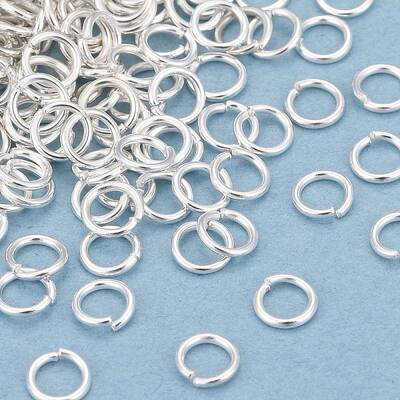 Rack Plating Brass Jump Rings