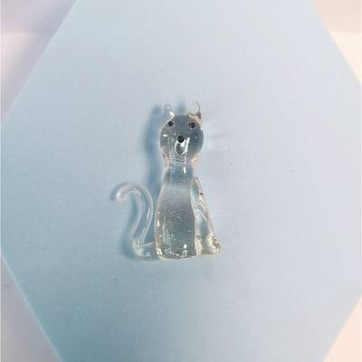 Handmade Lampwork Miniature Dog Ornaments