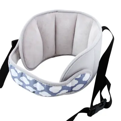 Sleeping Head Fixing Belt Anti-lowing Head Protection Belt Wholesale | Color: Grey