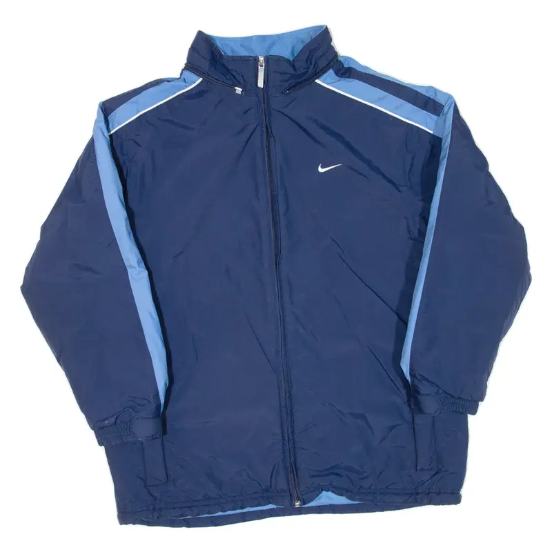 NIKE Mens Coat Blue L
