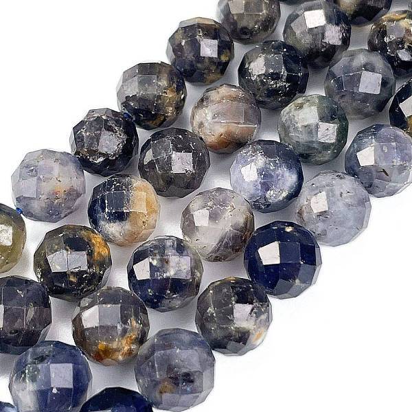 Natural Iolite Beads Strands