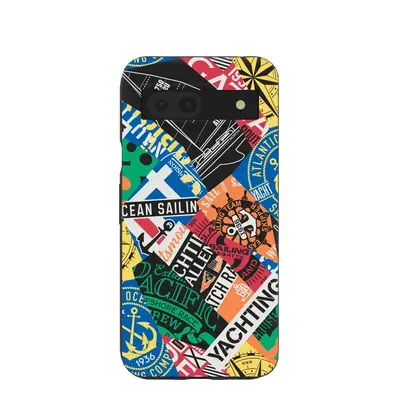 Black Seafaring Google Pixel 8a Case