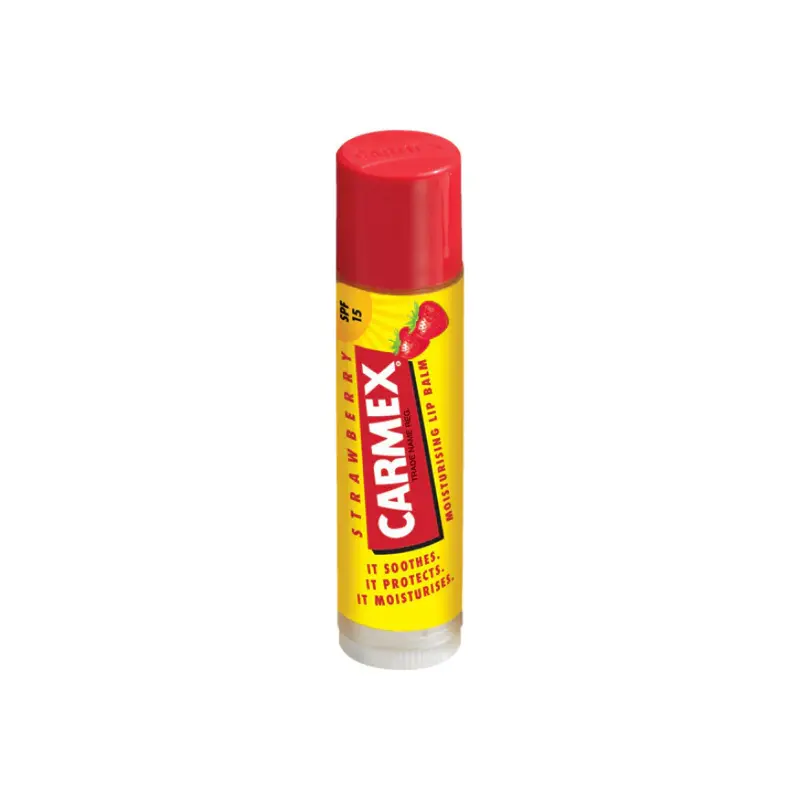 Carmex Strawberry Lip Stick Spf15 4.25g