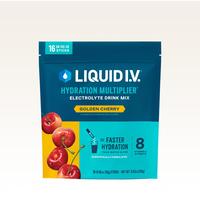 Liquid I.V. Hydration Multiplier - Golden Cherry - Hydration Powder Packets | Electrolyte Powder Drink Mix | Convenient Singl...