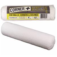 Corner + Roller | 9’ 1/2’ Nap Microfiber | the only roller that paints walls & corners! Great for Smooth Walls! Paint hou...