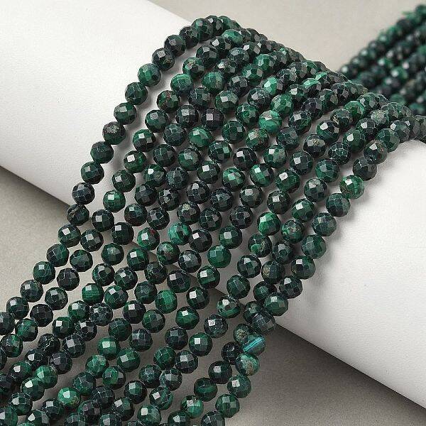 Natural Malachite Beads Strands