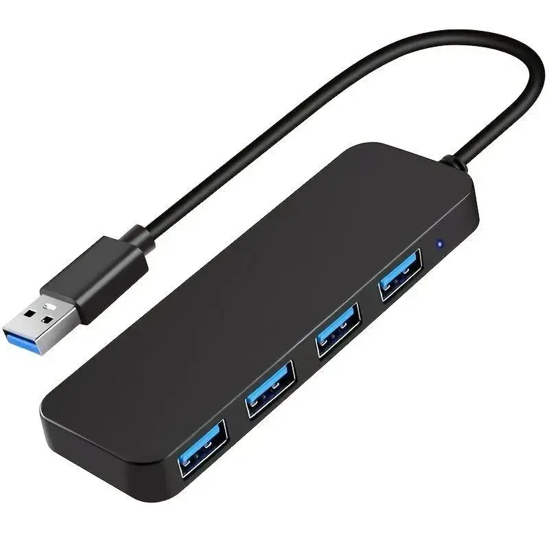 4-in-1 USB Hub, 4 USB Port 3.0 Hub Splitter, USB 3.0 Multi-function Adapter For Laptop, Computer, Phone Use, Office Accessor...