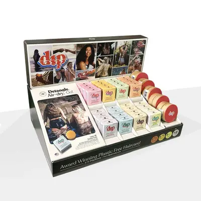 Filled Countertop Display for After Swim & Surf