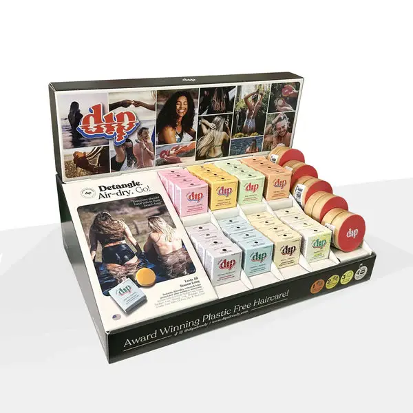 Filled Countertop Display for After Swim & Surf