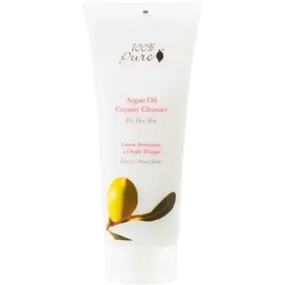100% pure Creamy Cleanser with Organic Argan Oil, 100 ml