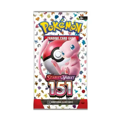 [SEALED] Pokemon TCG: Scarlet & Violet 151 Booster Pack [sv3.5] English Version — 10 Cards Per Pack