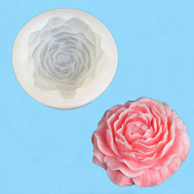 Flower Shape DIY Candle Silicone Molds