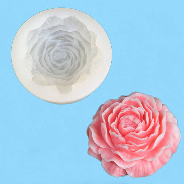 Flower Shape DIY Candle Silicone Molds