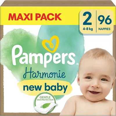 Pampers Harmonie Strati Size 2 from 4 to 8kg x96