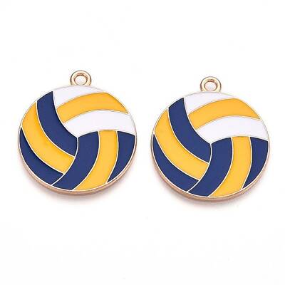 Alloy Enamel Pendants