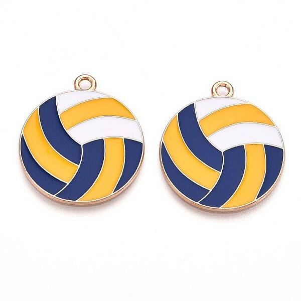 Alloy Enamel Pendants