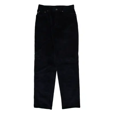 LAUREN RALPH LAUREN Womens Corduroy Trousers Blue Regular Straight W28 L30