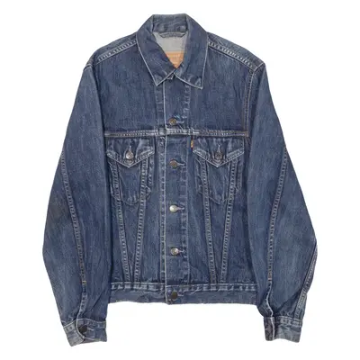 LEVI'S Mens Denim Jacket Blue 90s S
