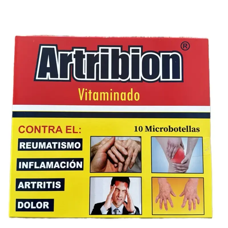 Atri Bion m RojoAntioxidant Dietary Supplement - 10 Microdoses of Vitamin B1, B2, B3, MSM, Glucosamine & Omega for Healthcare...