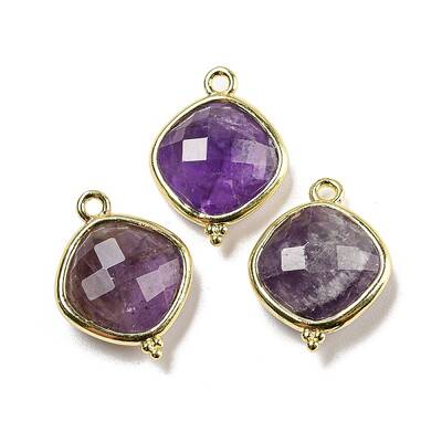 Natural Amethyst Pendants