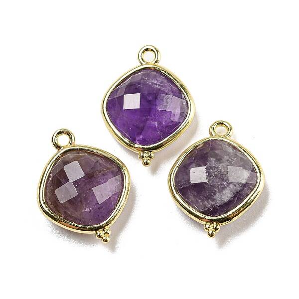 Natural Amethyst Pendants