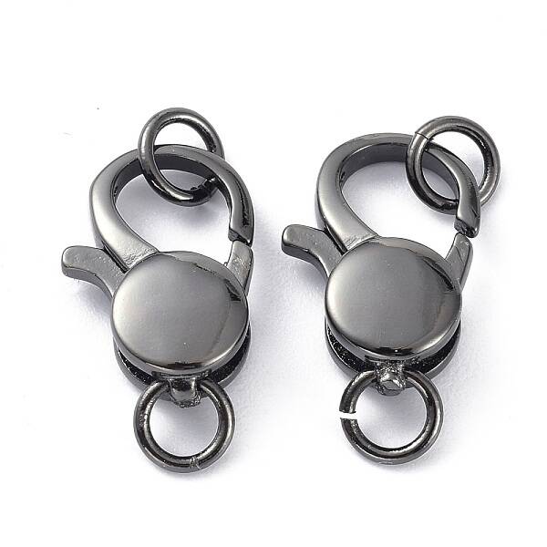 Brass Lobster Claw Clasps