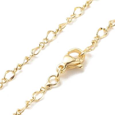 Brass Figaro Chains Necklace for Women