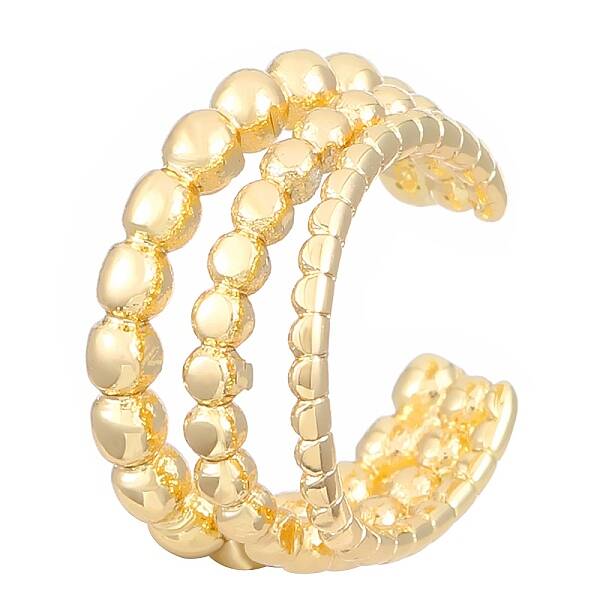 Adjustable Alloy Cuff Earrings