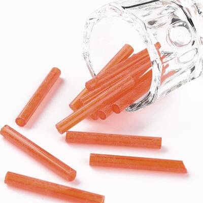 Glass Bugle Beads