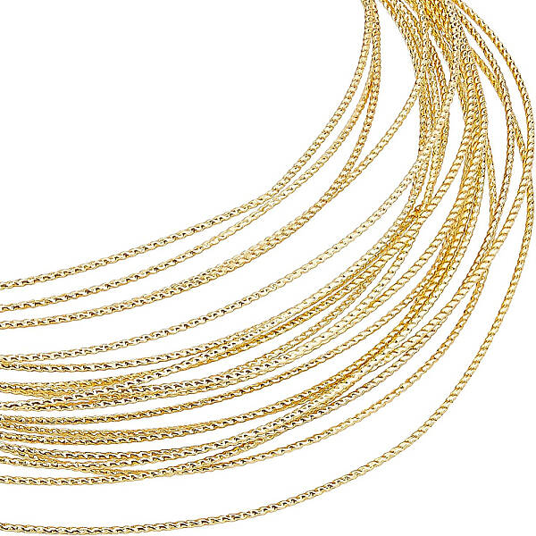 Textured Round Brass Spring Wire