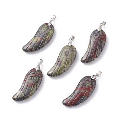 Natural Dragon Blood Pendants