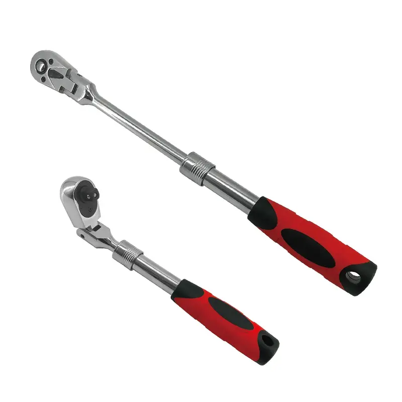 72-Tooth Retractable Ratchet Wrench, 1 Count Extendable Ratchet, Automatic Quick Release Spanner, Multifunctional Hand Tool
